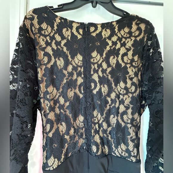 Karen Kane Dark Lace Jumpsuit Size 2X Womens - Picture 8 of 10